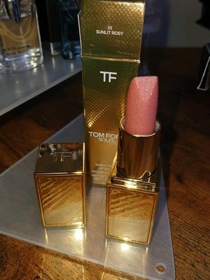 Tom Ford Soleil Sunlit Rosy Shimmer Lip Balm  0.1 oz