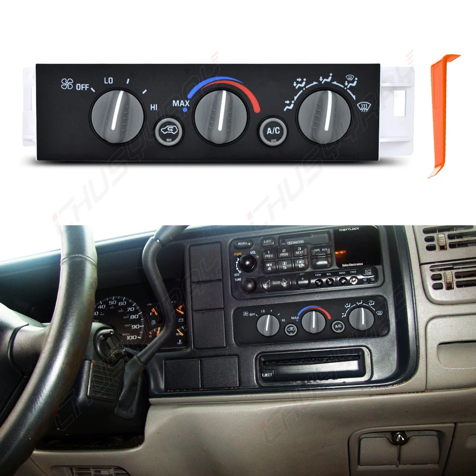A/C Heater Climate Control Module 599-007 For Chevy GMC K1500-K3500 1996-1999 - Image 2 of 4