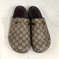 Men's Monogram Horsebit Logo Slide