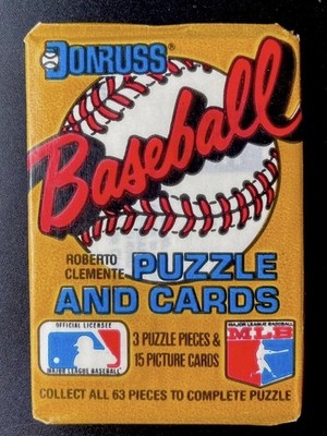1987 DONRUSS BASEBALL WAX BOX 36 Sealed Packs BONDS, BO JACKSON MADDUX ROOKIE RC