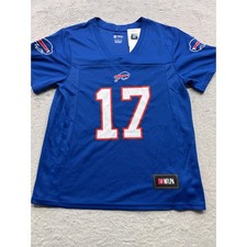 NFL Buffalo Bills Josh Allen 17 Women's Jersey Royal Blue Medium NWT
