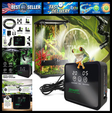 MYGIIKAKA Reptile Fogger Automatic Reptile Mister Fogger for Terrarium, Timed Te