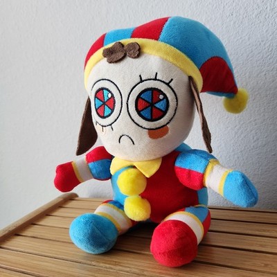 Juniper Creates The Amazing Digital Circus Pomni Plush Stuffed Sad Clown Jester