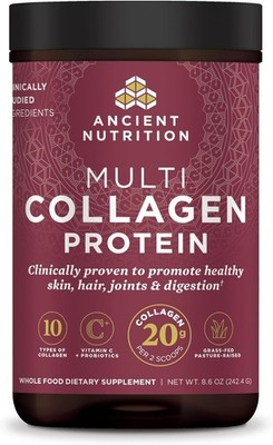 Ancient Nutrition Multi Collagen Protein Powder Unflavored 24 Servings 8.5 oz