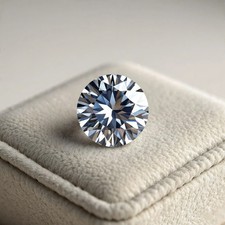 Diamante sfuso coltivato in laboratorio 4,00 CT tondo colore D VVS1 pietra gioielli di lusso