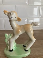 Vintage Avon Ware Lamb Sheep Figurine Kitsch