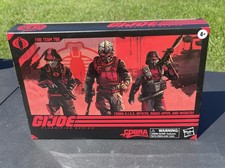 G.I. Joe Classified 110 COBRA H.I.S.S. FIRE TEAM 788 box set. New sealed.