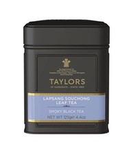 Lapsang Souchong Black Tea Loose Leaf Smoky Rich Flavor 4.41oz Tin Caddy
