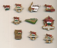 10 Abzeichen der Ungarischen Volksrepublik. 1950&ndash;1990. Ungarn. Sozialism. N4