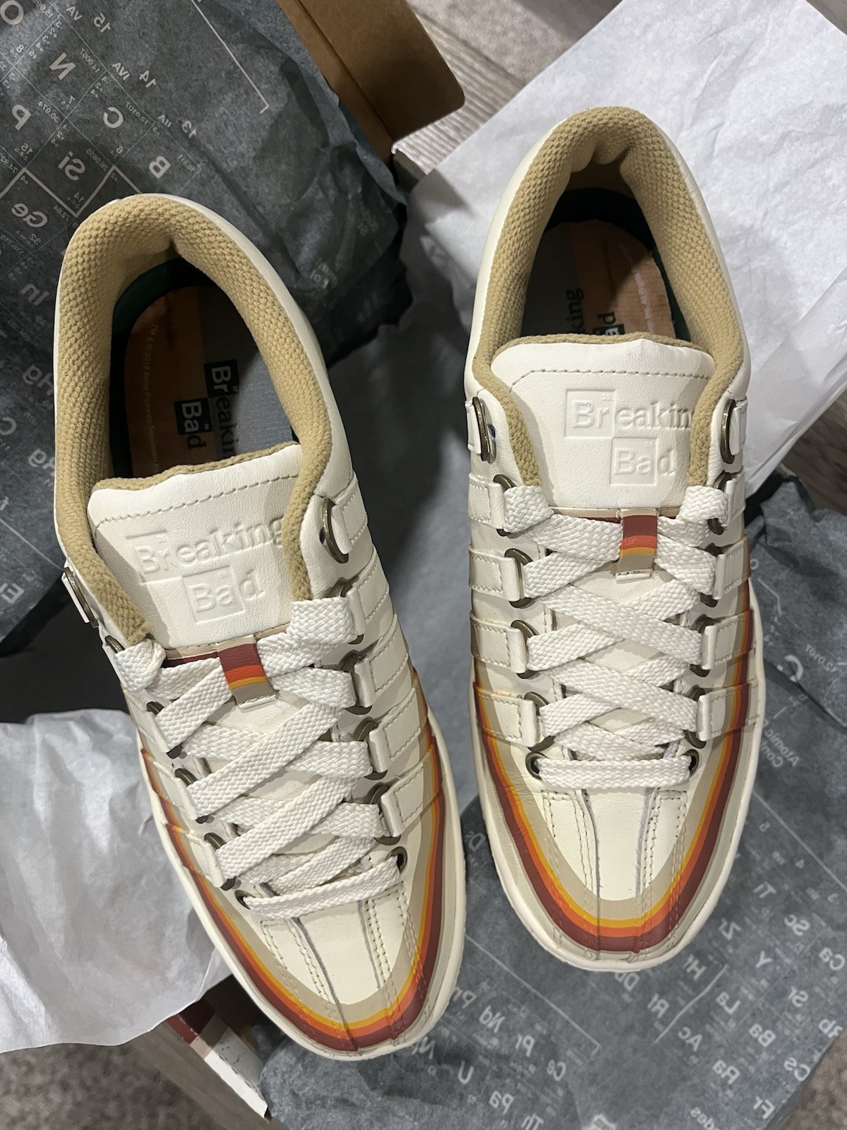 NEW 2019 K-Swiss Classic 2000 Breaking Bad Crystal Ship RV Women’s Size 9 Shoes image 2
