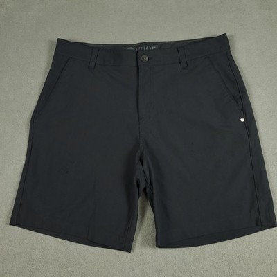 Vuori Charcoal Gray Mens 36 36''x8'' Golf Stretch Performance Shorts V379 Flawed*