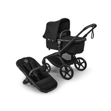 Bugaboo Fox 5 Renew Heritage Black Pushchair / Pram With Carrycot & Seat Unit