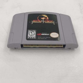 Mortal Kombat 4 - Nintendo 64 (N64) Tested and working Limited release