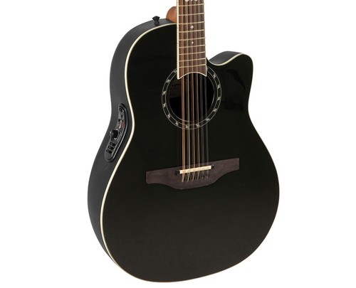 Ovation Pro Series Standard Balladeer 2751AX-5 12-String A/E - Black - B-Stock