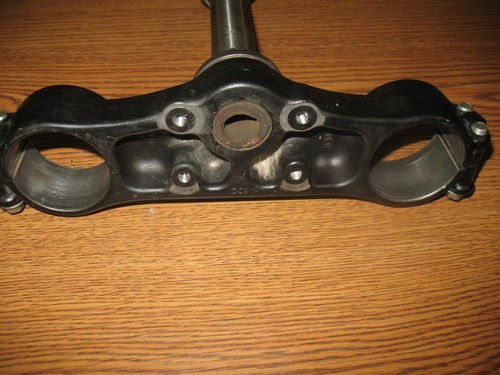 2017 KX100 FORK LOWER TRIPLE CLAMP STEM TREE KAWASAKI KX 100 44037-0139-21 - Picture 9 of 11
