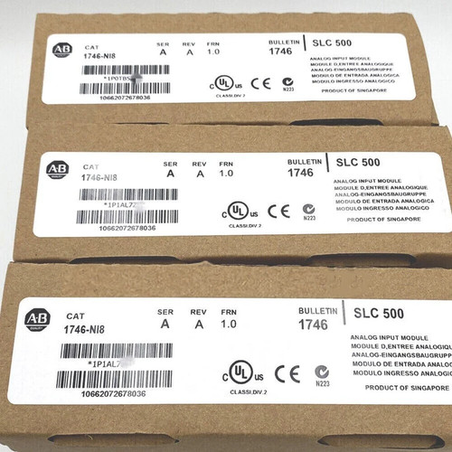 Allen-Bradley 1746-NI8/A SLC 500 Analog Input 1746NI8 Module New Factory Sealed - Picture 2 of 4