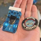 Rare 1969 Hot Wheels Redline Chaparral 2G Spectraflame light Blue w/ Button USA