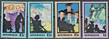 AUSTRALIA:1991 SC#1218-21 MNH Golden Days of Radio AP5553