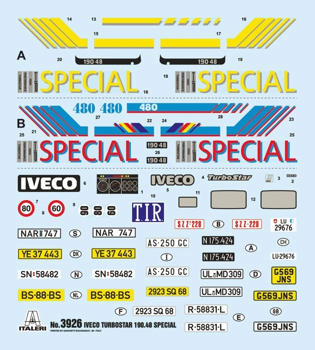 ITALERI 3905 MERCEDES BENZ ACTROS MP4 GIGASPACE – SCALA 1:24 - Immagine 2 di 4