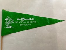 Walt Disney World Central Shops Division Small Cast Member Pennant Mickey