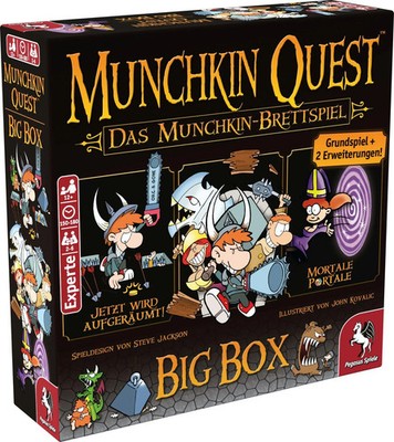 Steve Jackson | Munchkin Quest: Das Brettspiel, 2. Edition | Spiel | Deutsch
