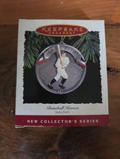 Babe Ruth Hallmark Christmas Ornament 1994