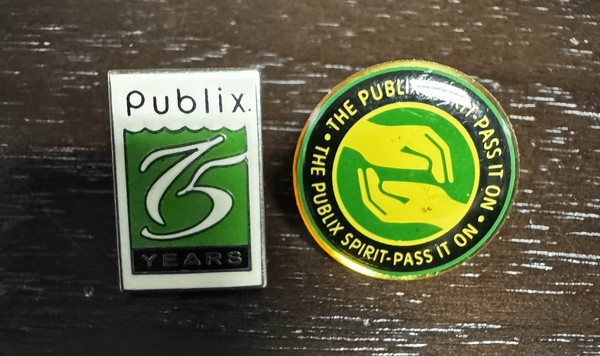 Prendedores coleccionables Publix Super Market - Juego de 2