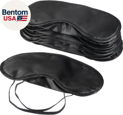 Blindfold Eye Mask Shade Cover for Sleeping with Nose Pad, 10 Pack