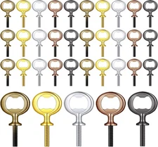 Patelai 30 Pieces Metal Bottle Opener Kit Blank Stainless Steel Bottle... 