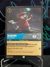 Bernard - Over‐Prepared - Reign of Jafar - LORCANA - 169/204 - Non Foil