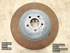 Bremsscheibe Mercedes-Benz EQS 2022 Links Vorne A2974210700