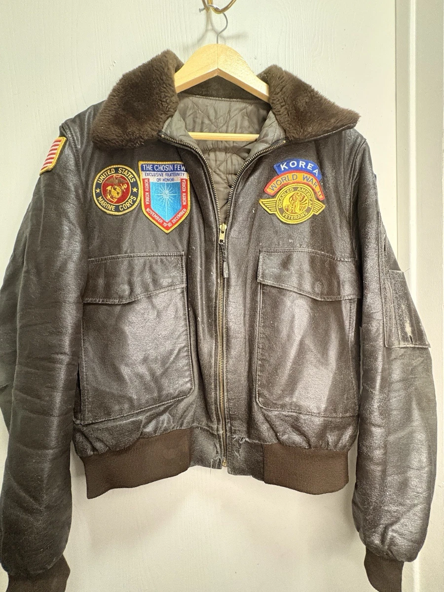 Navy G1 Flight Jacket Indiana Original Ww2 Collectible US Uniforms