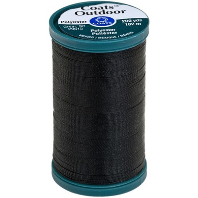 Outdoor Living Thread 200yd Black