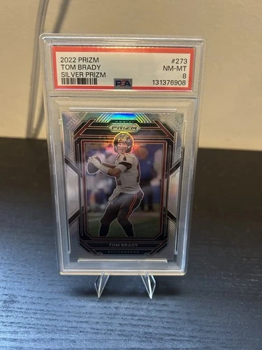 2022 Panini Prizm #273 Tom Brady Silver Prizm PSA Graded!