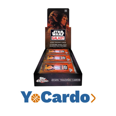 2025 Topps Star Wars Chrome Galaxy Hobby Box