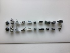 20 (TWENTY) MONOPOLY METAL PIECES / MOVERS … SUITABLE FOR OTHER GAMES … VGC