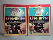 Lite Brite Disney Picture Refills Chip N' Dale 80  s  Vintage  Sealed  New