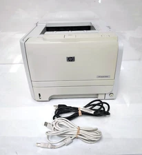 HP LaserJet P2035 Workgroup Monochrome Laser Printer Only 692 PP No Toner