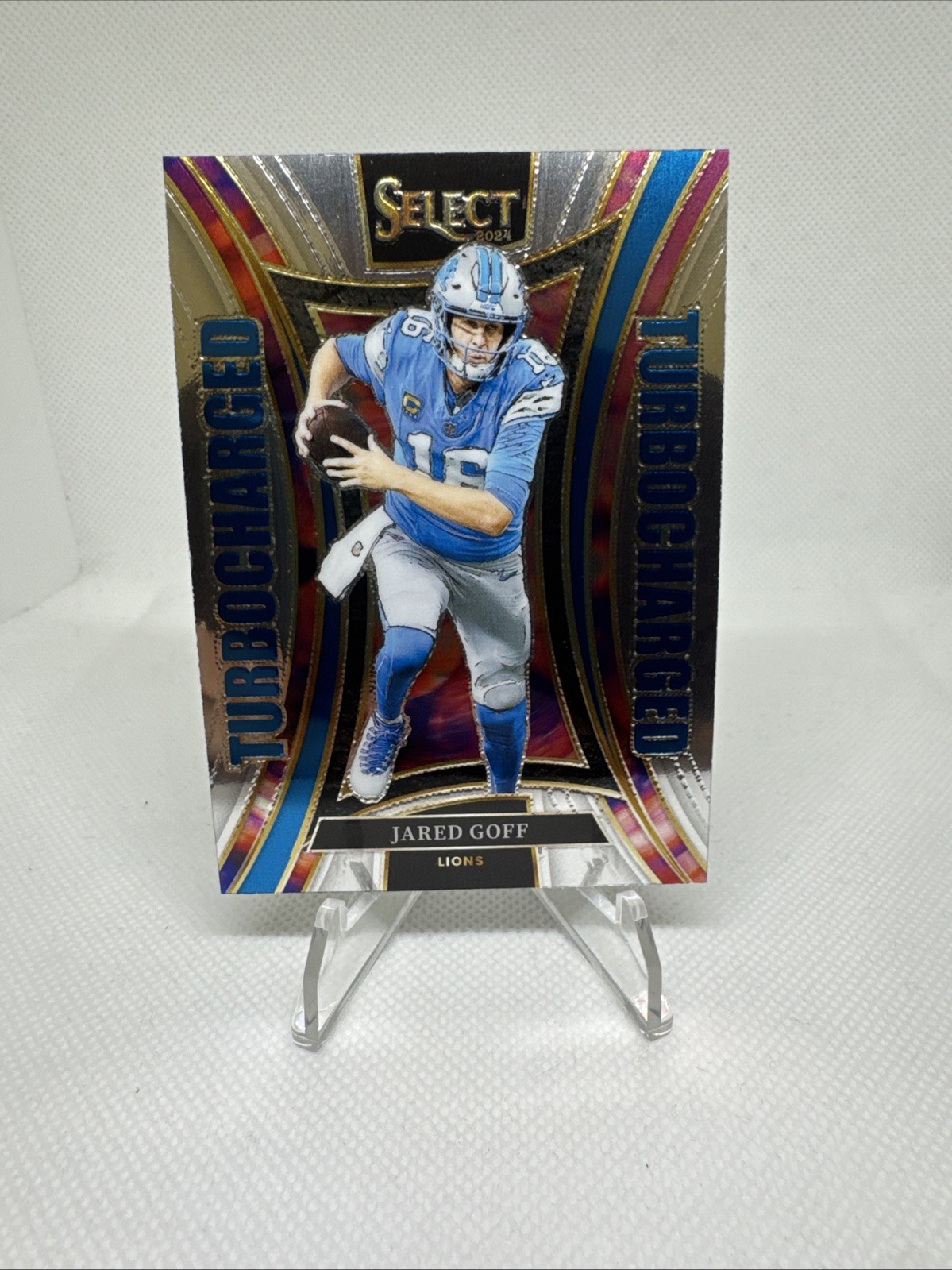 2024 Panini Select - Turbocharged Jared Goff #4