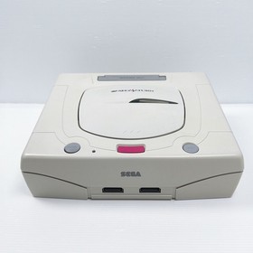 SEGA Saturn Console White HST-3220 Tested Working Japan Version
