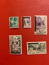 HD09 - timbres d’Algérie de 1962 - N° 384 à  388 -  Neufs**