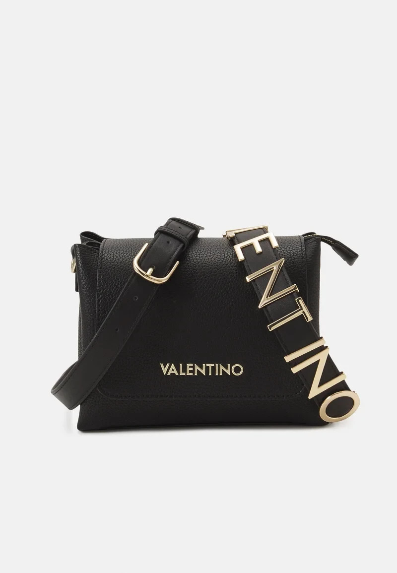 Authentic Valentino Alexia Black Crossbody Shoulder Bag VBS5A806 Nero Luxury NEW