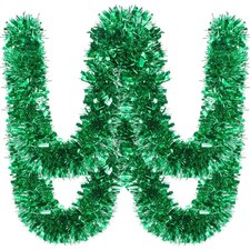 Ceenna 150 Feet Christmas Tinsel Garland Metallic Twist Garland Shiny Hanging...