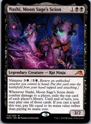 Nashi, Moon Sage's Scion 114/302 Kamigawa: Neon Dynasty Mythic Rare
