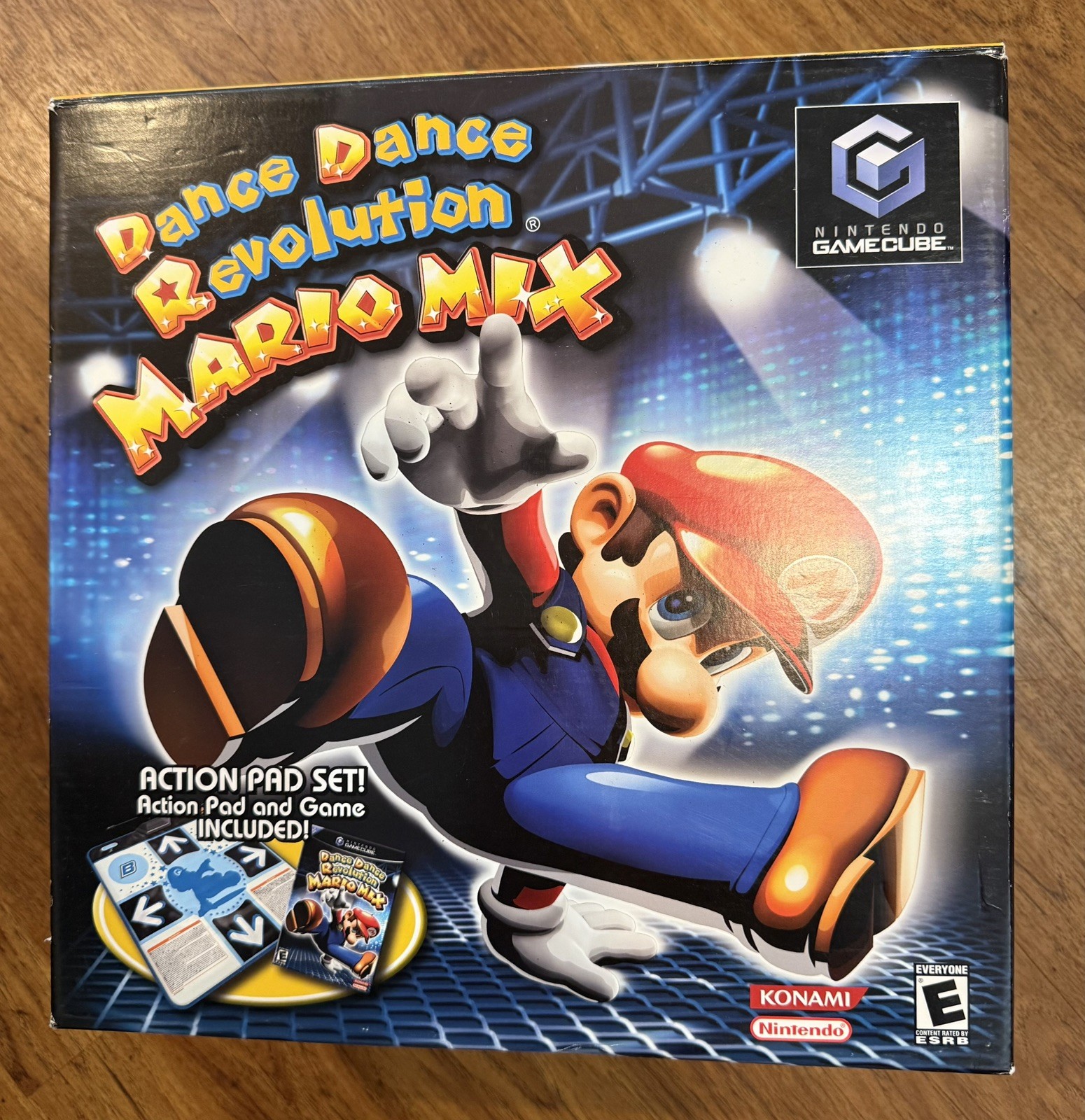 Vintage 2005 Dance Dance Revolution: Mario Mix Bundle Nintendo GameCube Complete