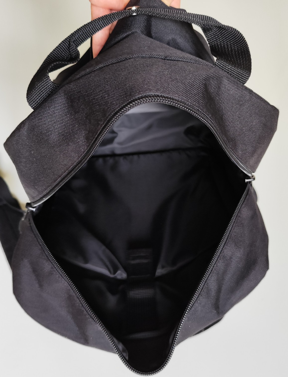 Reisenthel All Day Backpack Solid Black Travel Ba… - image 8