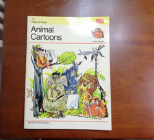 Vintage 1989 How To Draw Cartoon Animation By Walter Foster 32 pages