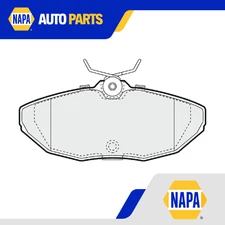 Brake Pads Set fits JAGUAR XJ X350 4.2 Rear 03 to 09 Proformer 02C2C40194