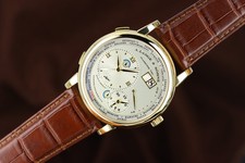 A. Lange & Söhne 116.021 Lange 1 Time Zone 18kt Gold Zeitzone Boutique Special 2