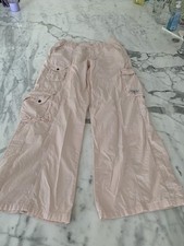 BDG Urban Outfitters Pants Womens Medium Pink Cargo Baggy Wide Leg Y2K Mallcore